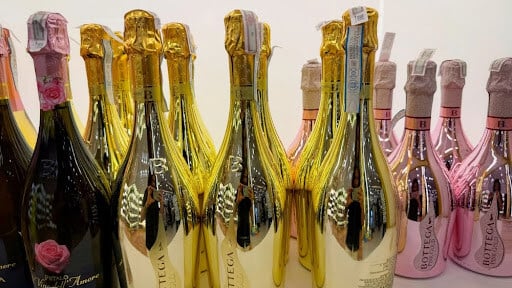 Seasonal liquor inventory management for champagne.